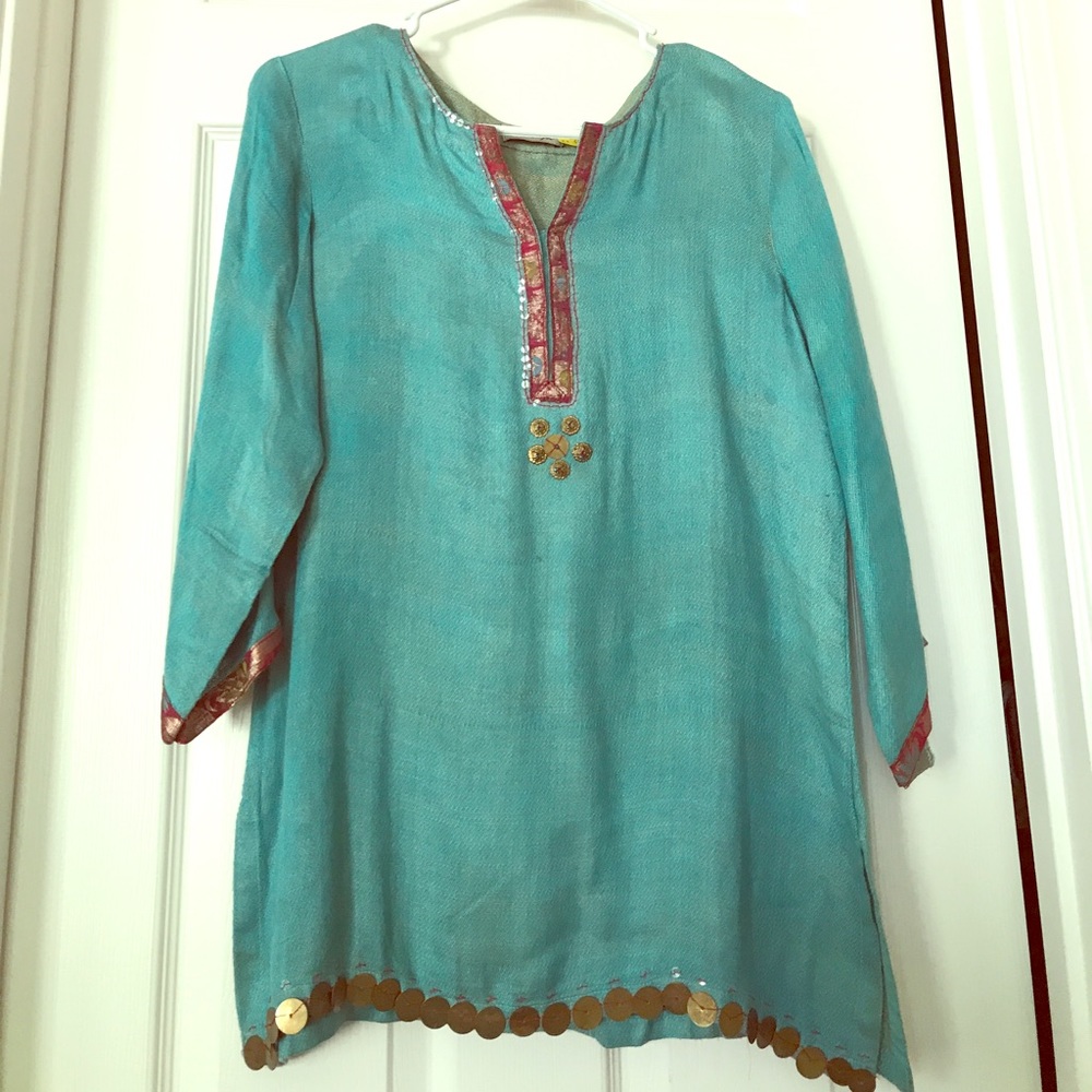COPY - NEW Turquoise Blue Kurti (K3)